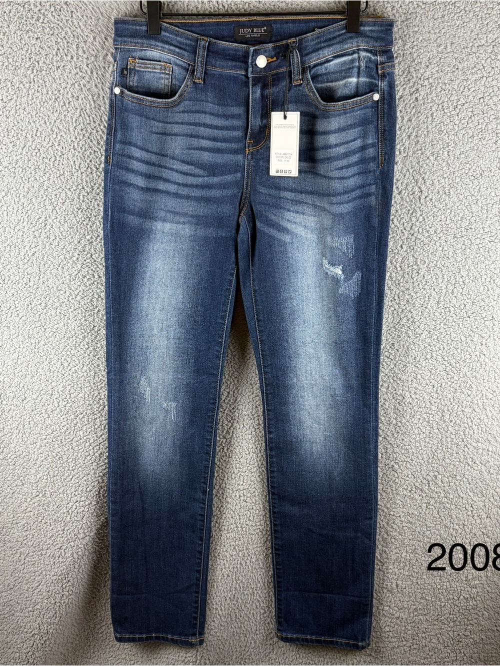 Judy Blue Women’s Straight Leg  Stretch Jeans Dark Blue Size 11/30 JB8277DK NWT